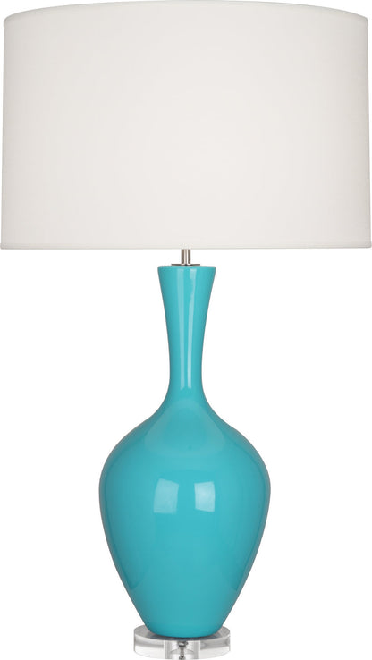  Audrey Table Lamp With Fondine Fabric Shade