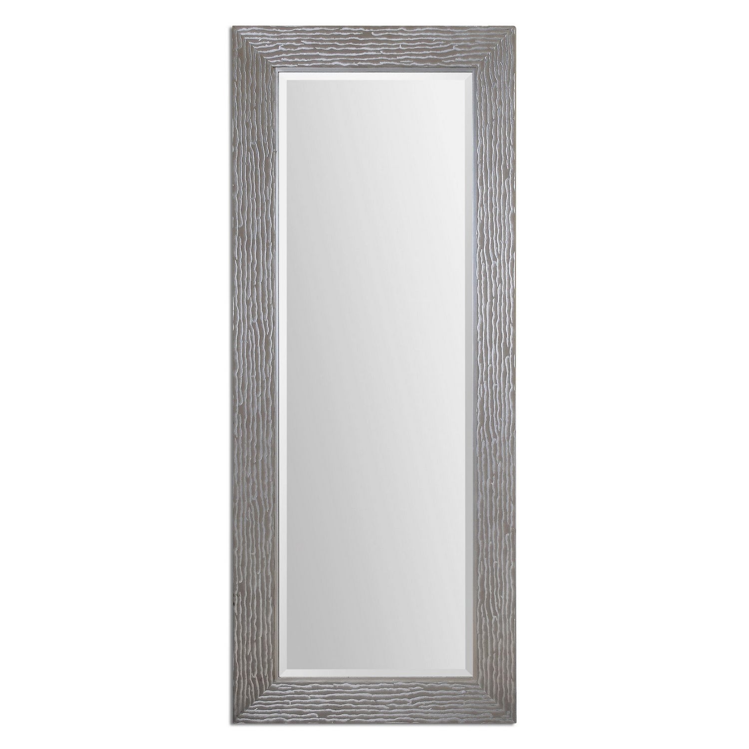  Uttermost's Amadeus Large Silver Mirror Designed By Grace Feyock