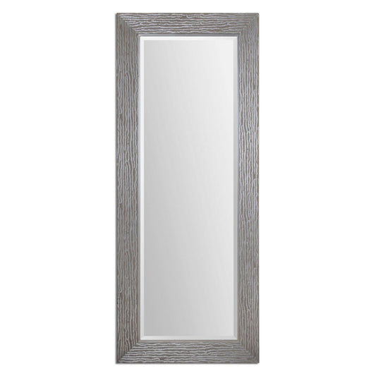  Uttermost's Amadeus Large Silver Mirror Designed By Grace Feyock