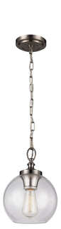 Tabby Pendant In Brushed Steel