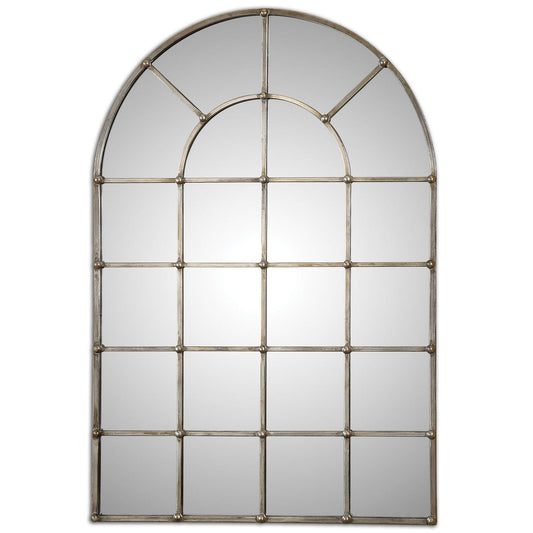  Uttermost's Barwell Arch Window Mirror