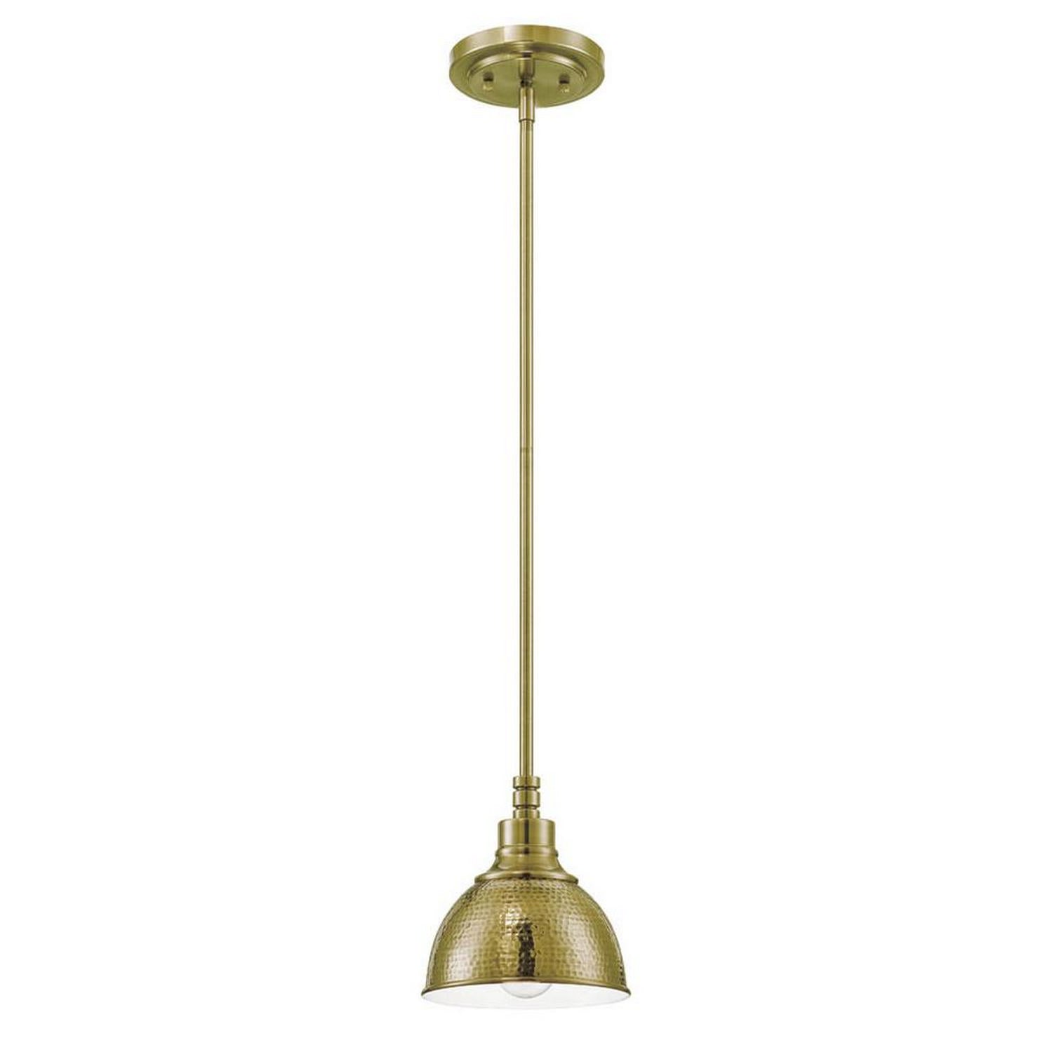  Timarron 1-Light Mini Pendant In Legacy Brass