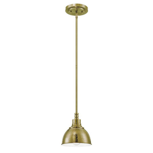  Timarron 1-Light Mini Pendant In Legacy Brass