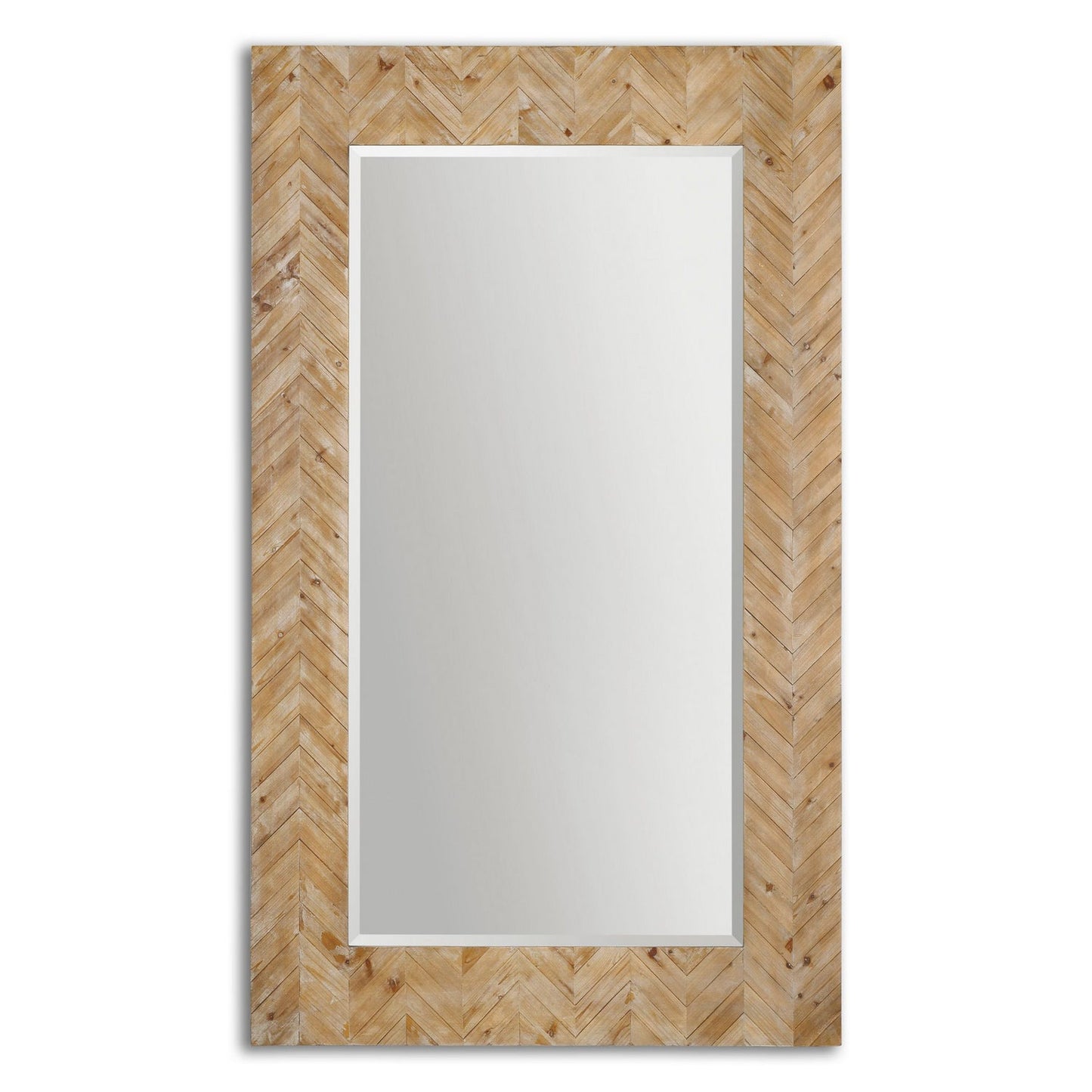  Uttermost's Demetria Oversized Wooden Mirror Designed By John Kowalski