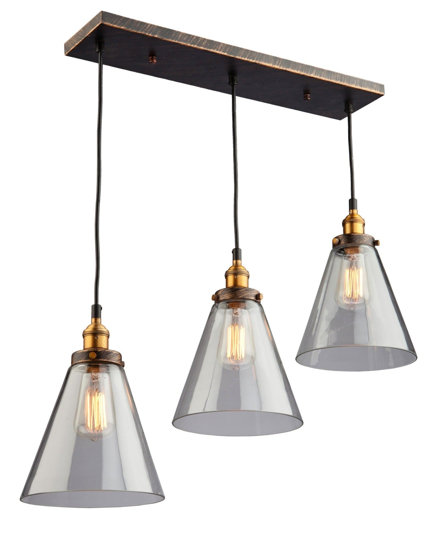  Greenwich Pendant In Bronze & Copper