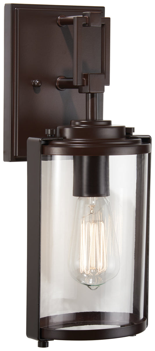  Ladera 1 Light Wall Mount In Alder Bronze Finish