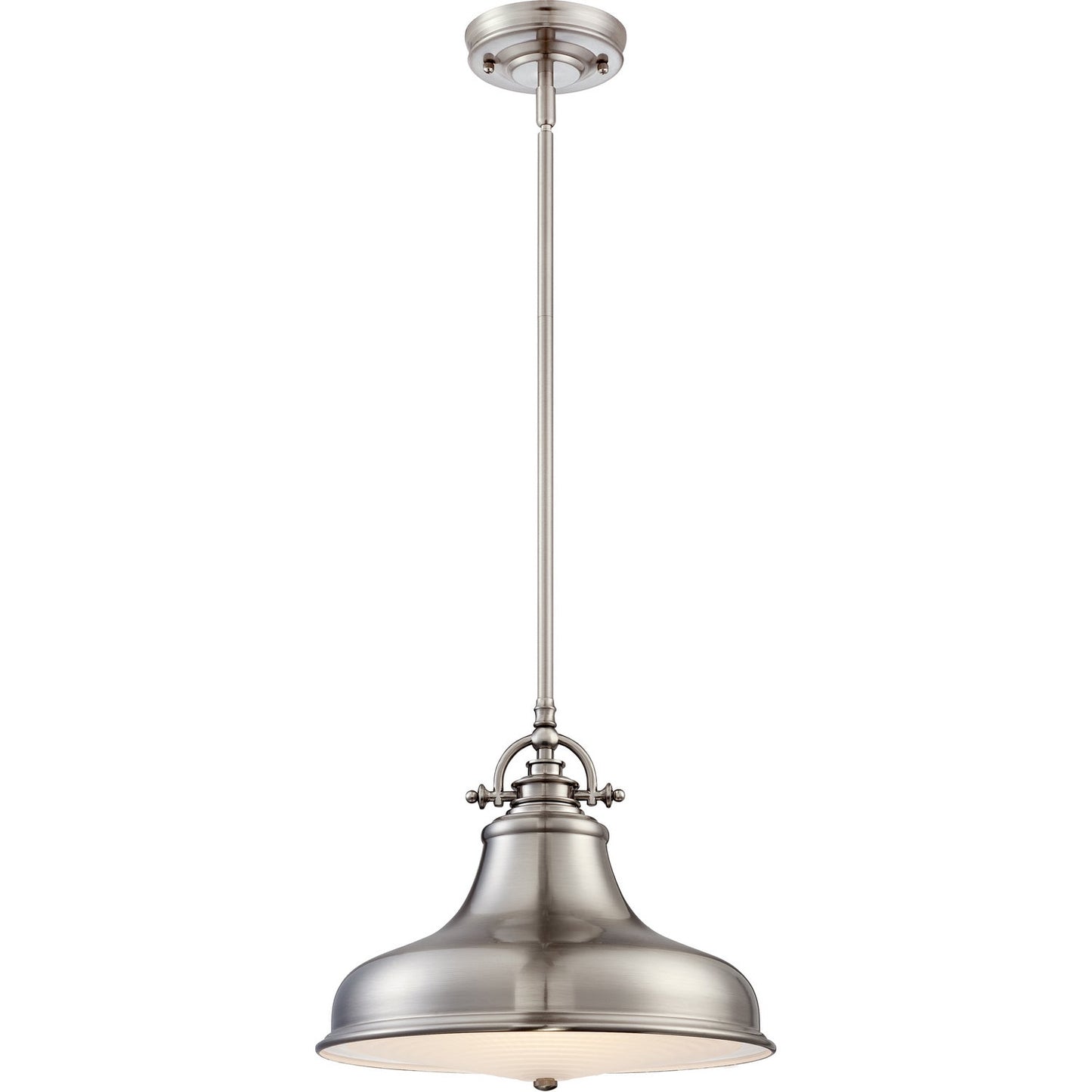  Emery 1-Light Pendant In Brushed Nickel