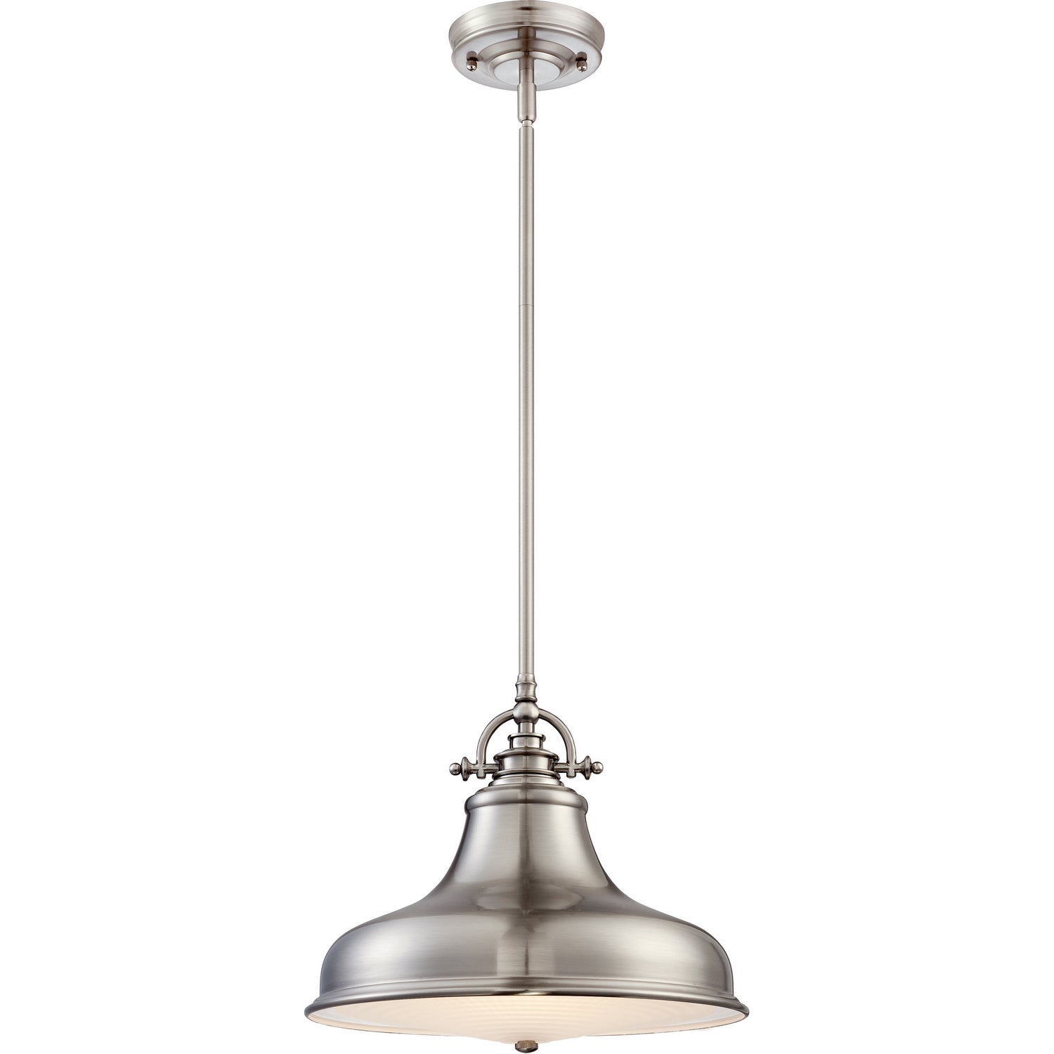  Emery 1-Light Pendant In Brushed Nickel