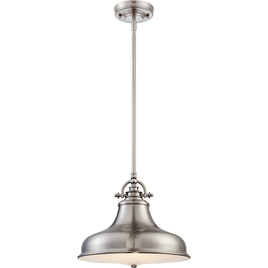  Emery 1-Light Pendant In Brushed Nickel