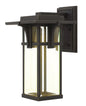  Manhattan Medium Wall Mount Lantern In Oil Rubbed Bronze