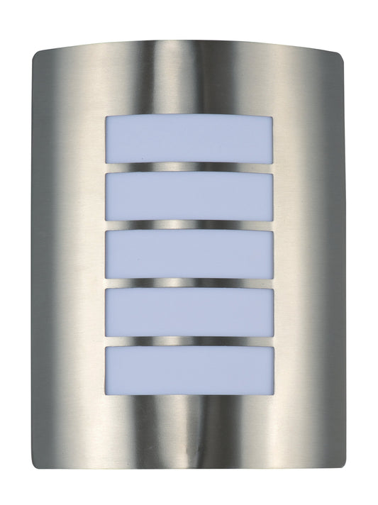 Maxim View LED 1-Light Wall Sconce In Stainless Steel