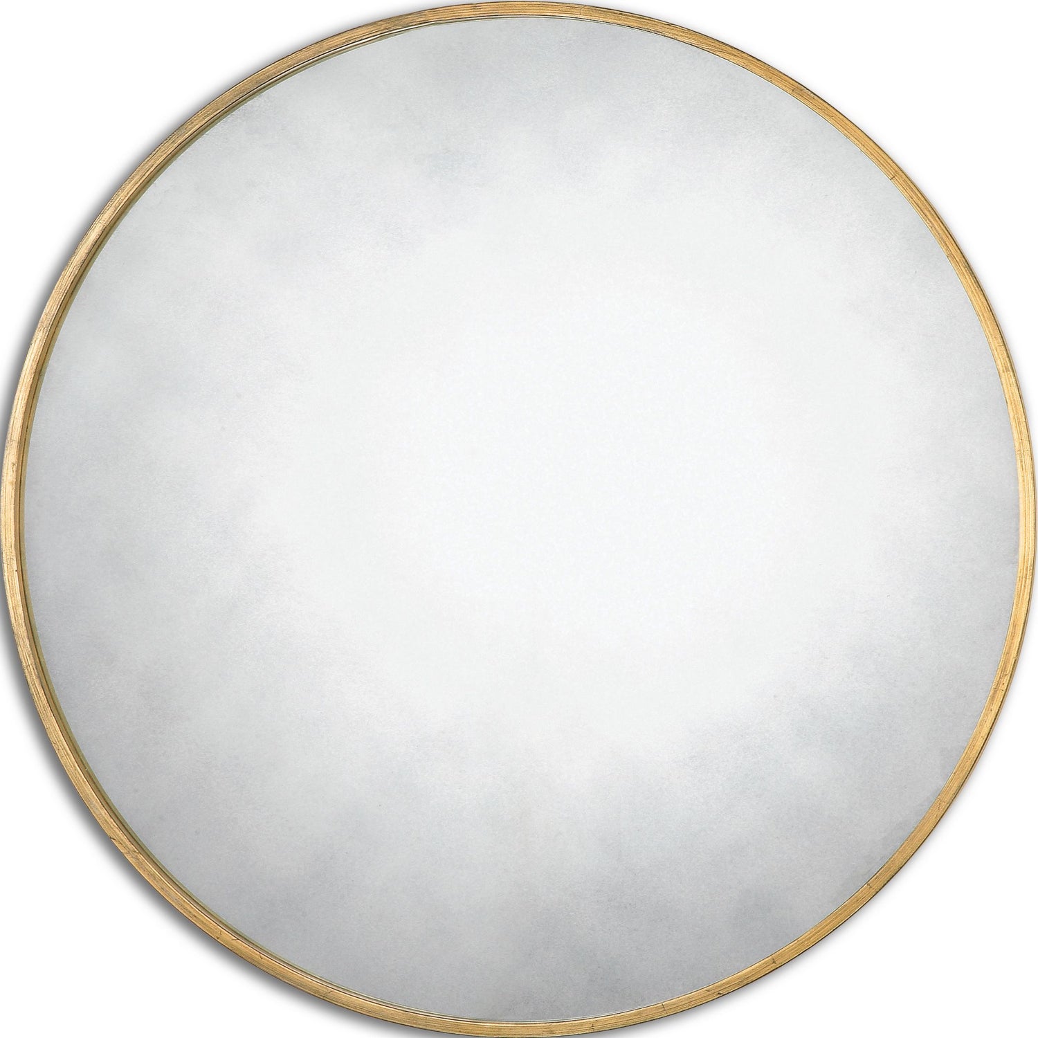  Uttermost's Junius Round Gold Mirror