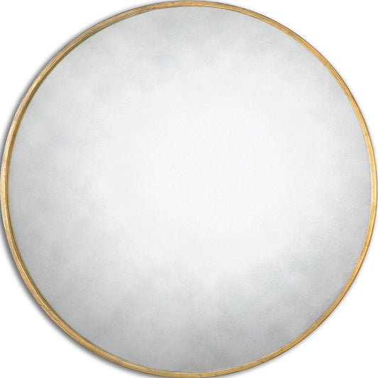  Uttermost's Junius Round Gold Mirror
