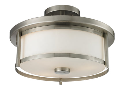 Z-LIte Savannah 2-Light Semi Flush Mount