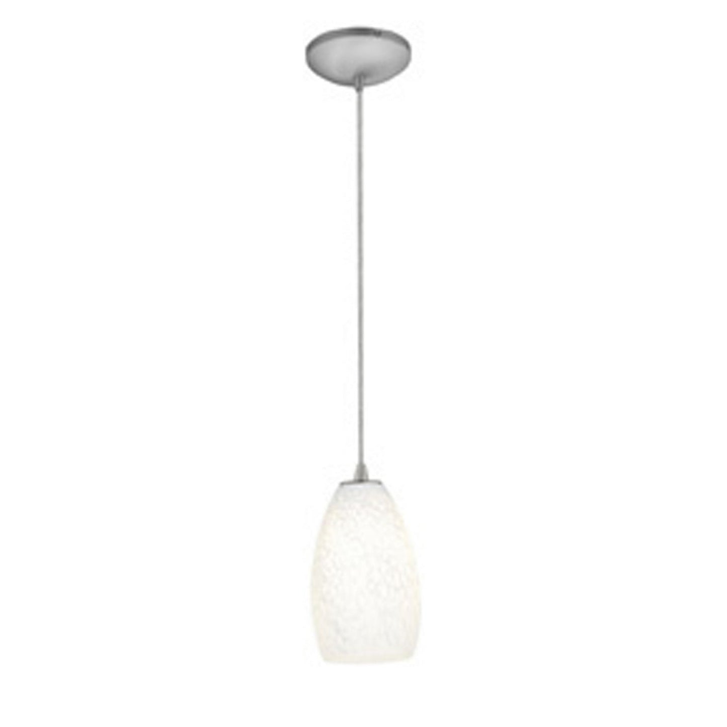  Champagne 1-Light Cable Hung Pendant