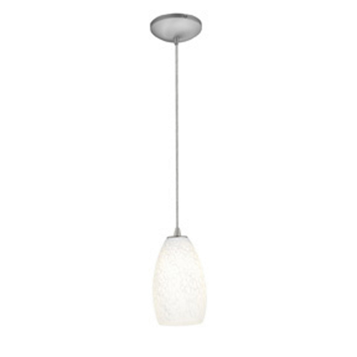  Champagne 1-Light Cable Hung Pendant