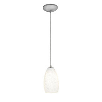  Champagne 1-Light Cable Hung Pendant