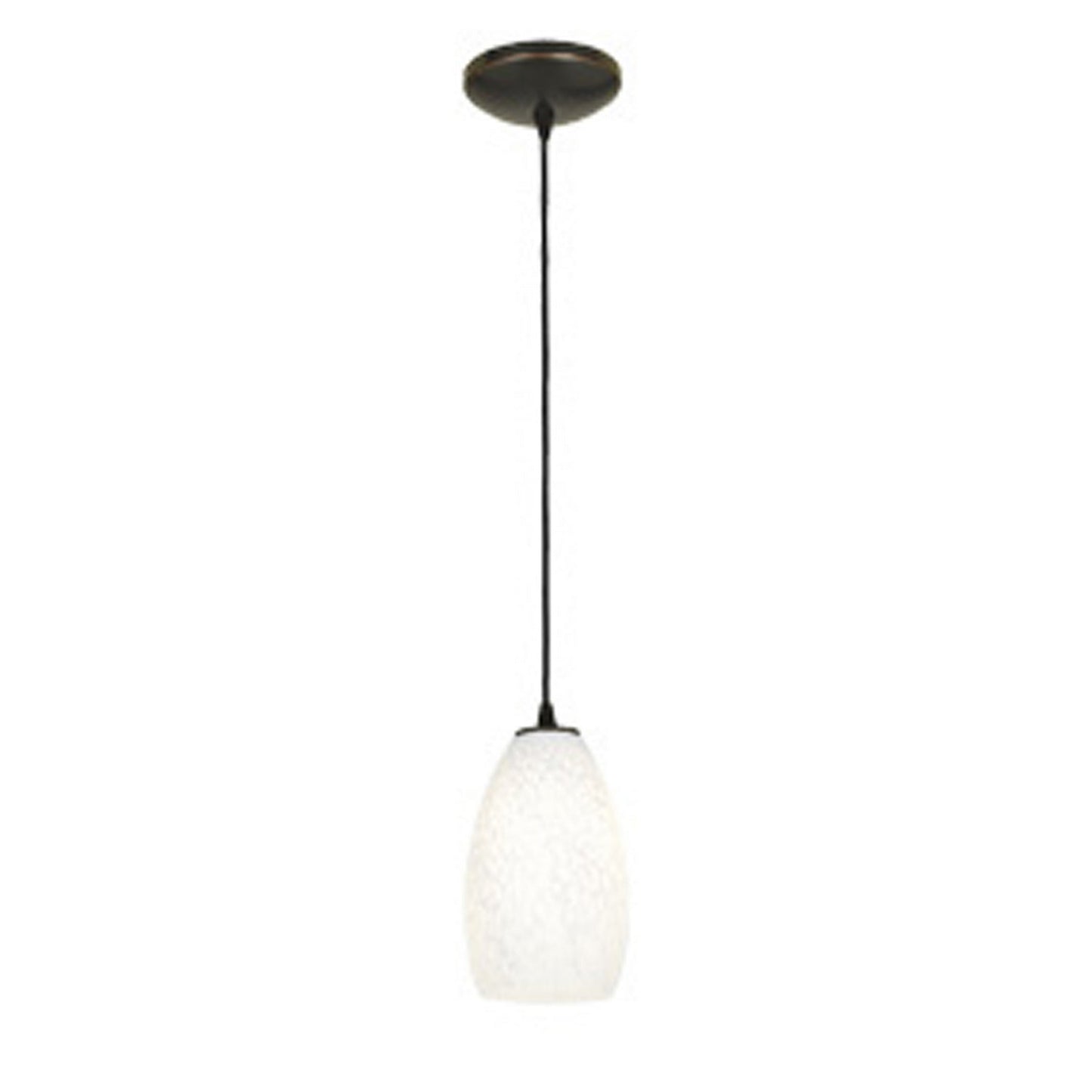  Champagne 1-Light Cable Hung Pendant