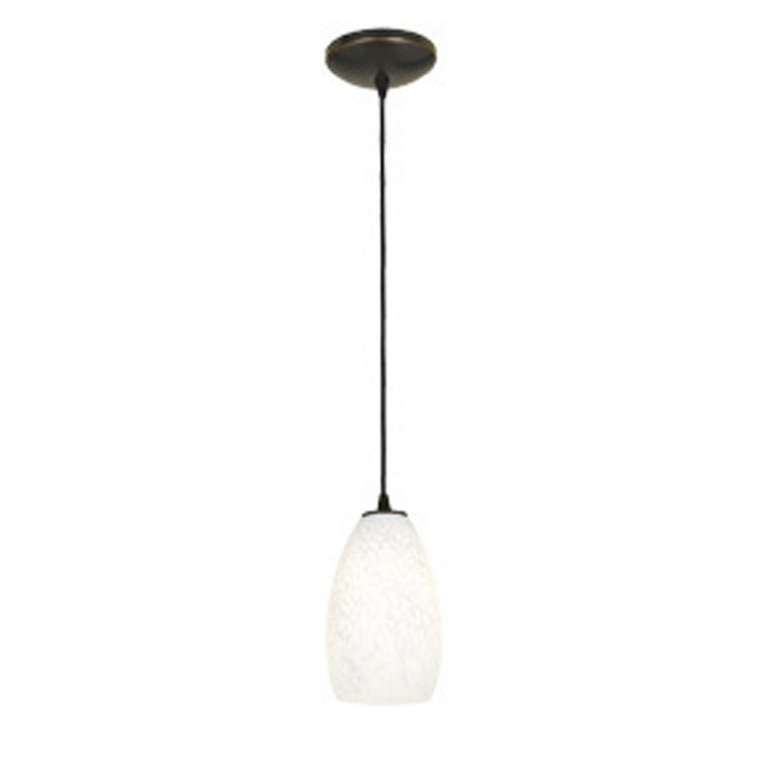  Champagne 1-Light Cable Hung Pendant