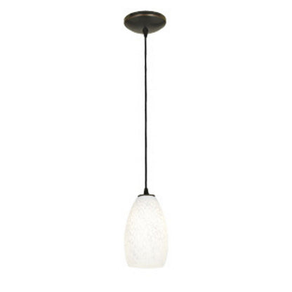  Champagne 1-Light Cable Hung Pendant