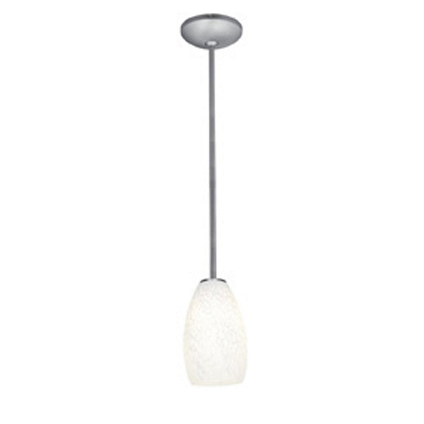  Champagne 1-Light Downrod Pendant