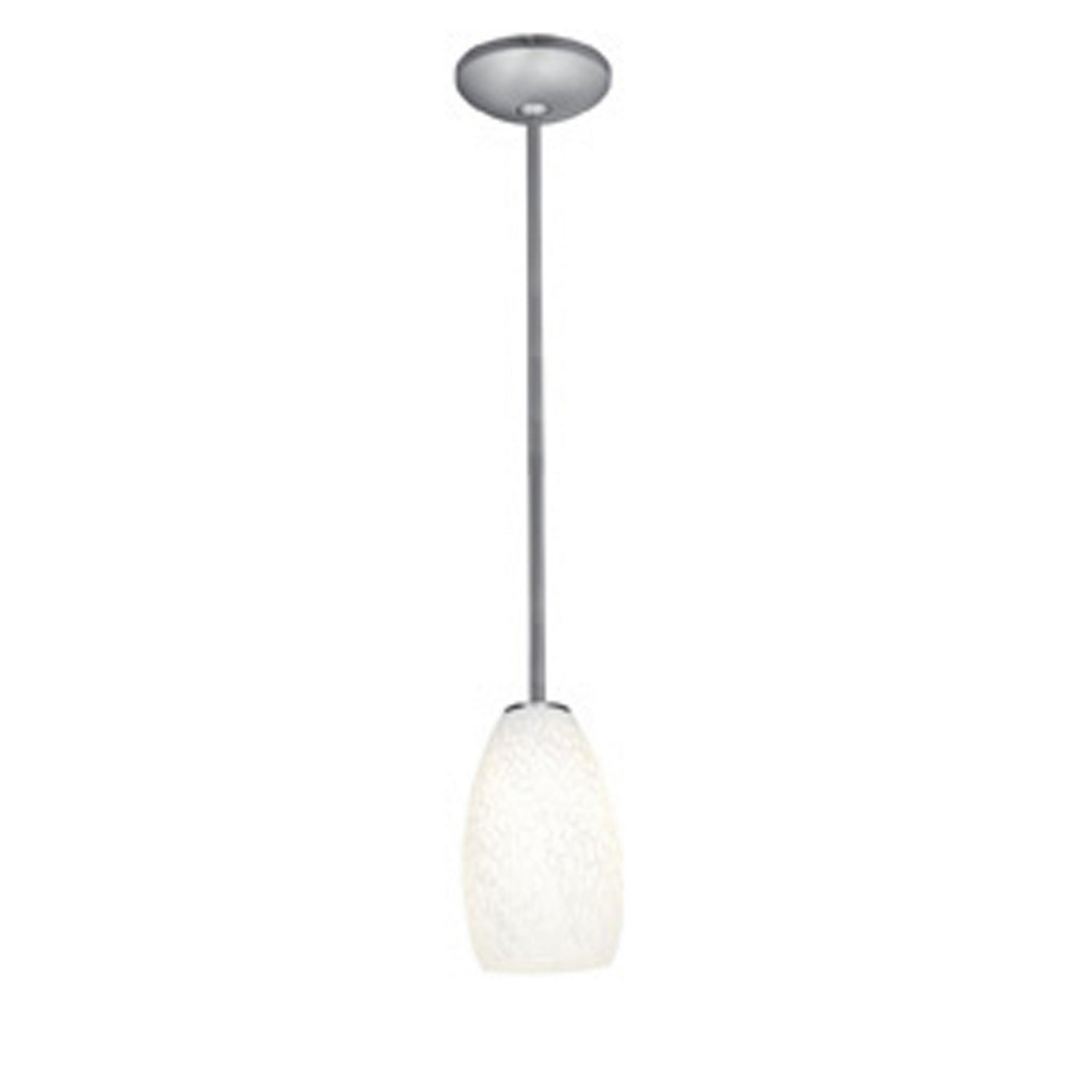  Champagne 1-Light Downrod Pendant
