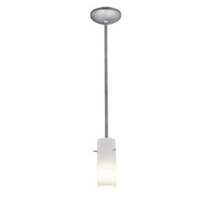  Cylinder 1-Light Downrod Pendant