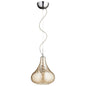  Winding One Light Pendant In Chrome Finish