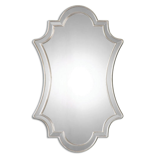  Uttermost's Elara Antiqued Silver Wall Mirror