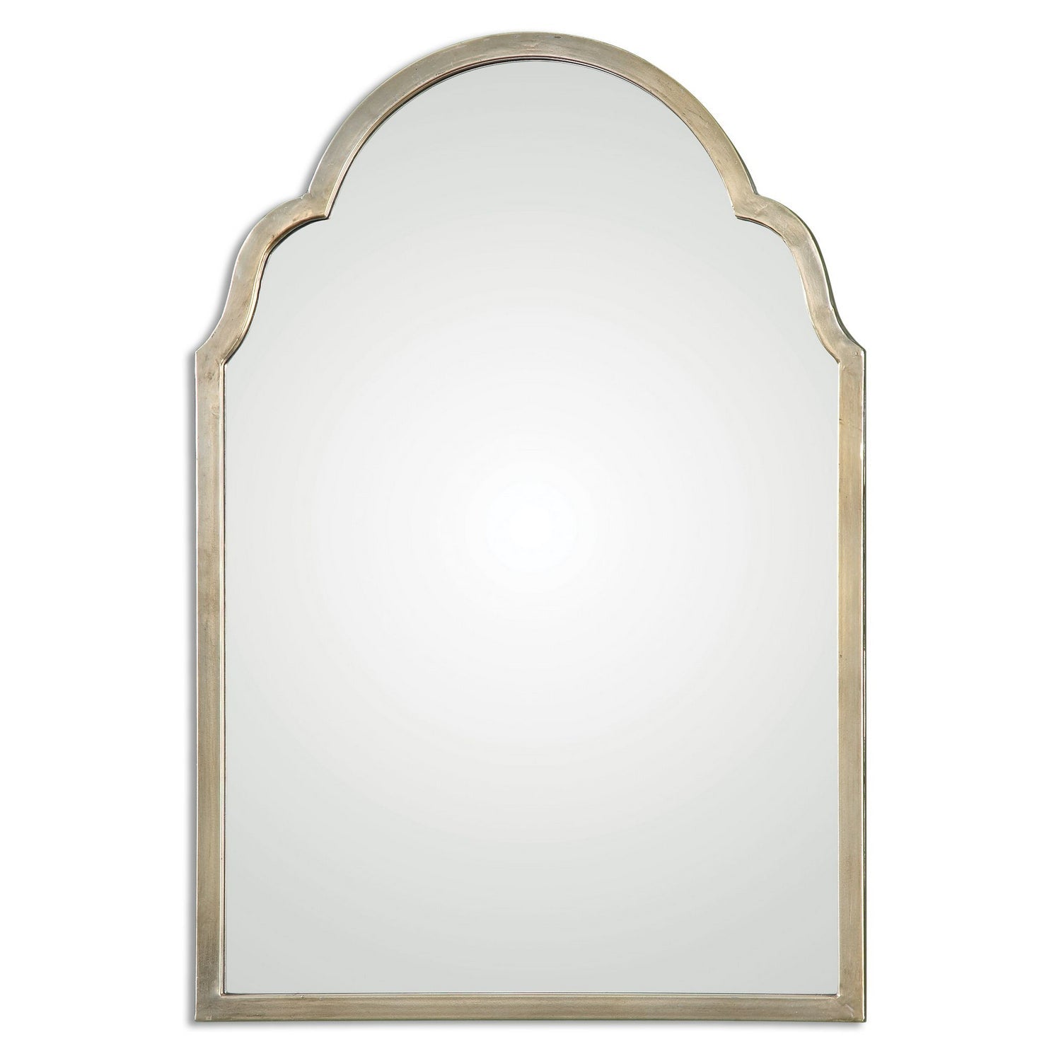  Uttermost's Brayden Petite Silver Arch Mirror Designed By Grace Feyock