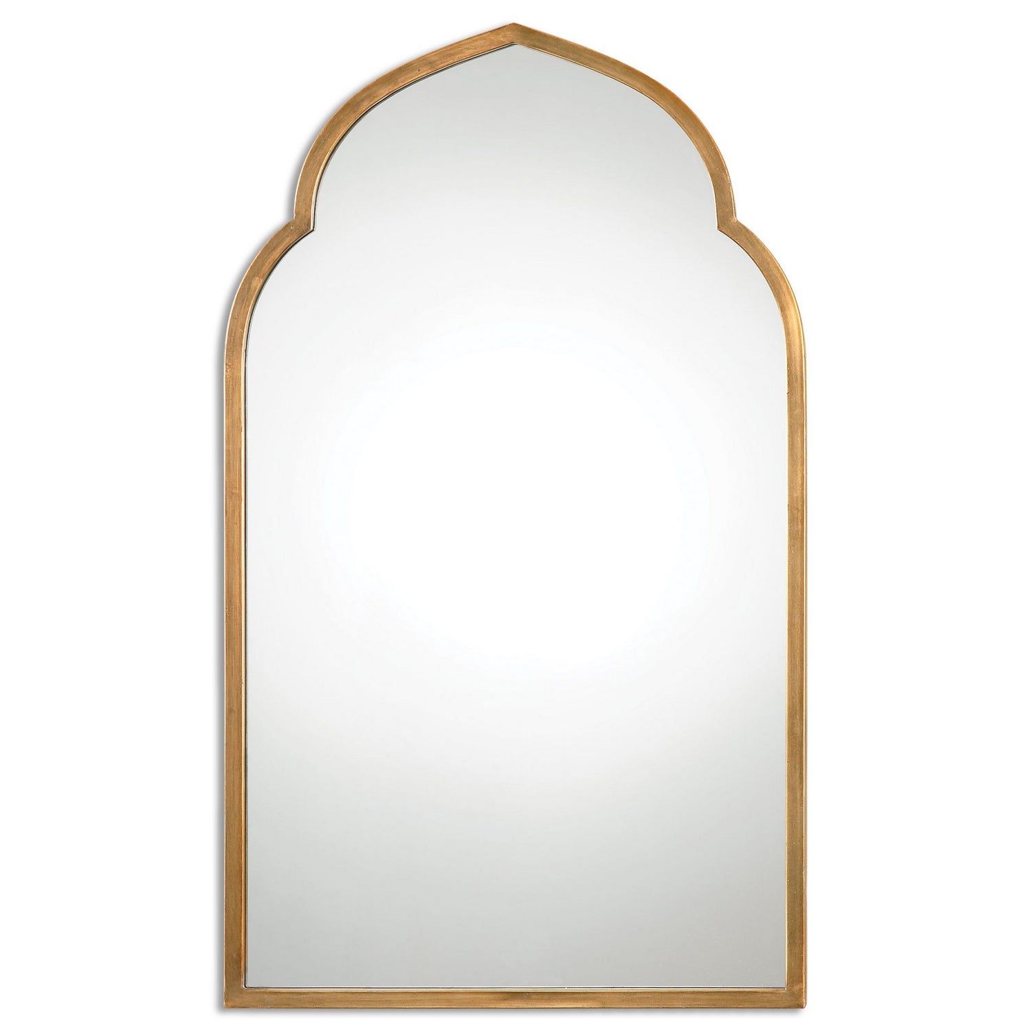  Uttermost's Kenitra Gold Arch Mirror Designed By Grace Feyock