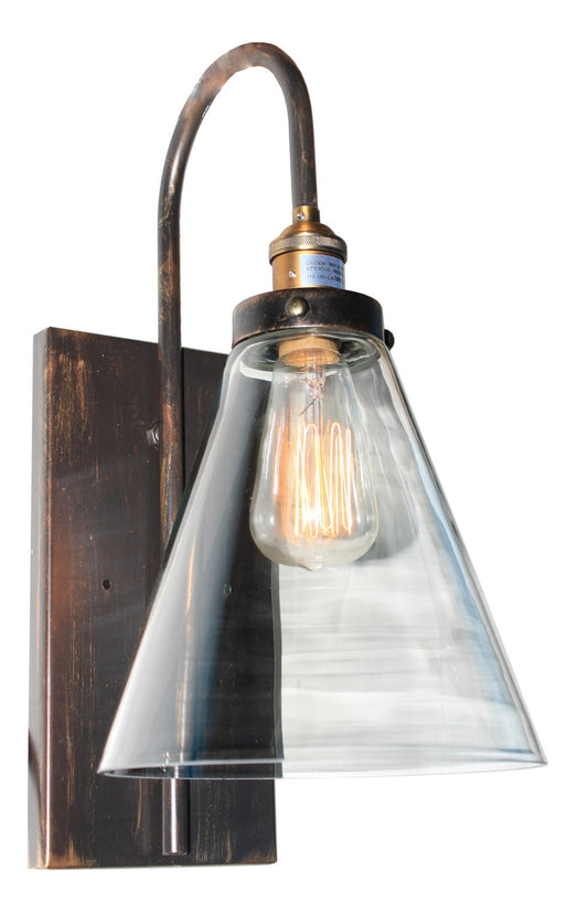  Greenwich Wall Light In Bronze & Copper