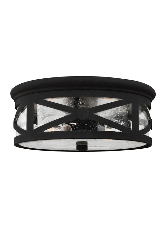  Lakeview 2-Light Outdoor Ceiling Flush Mount