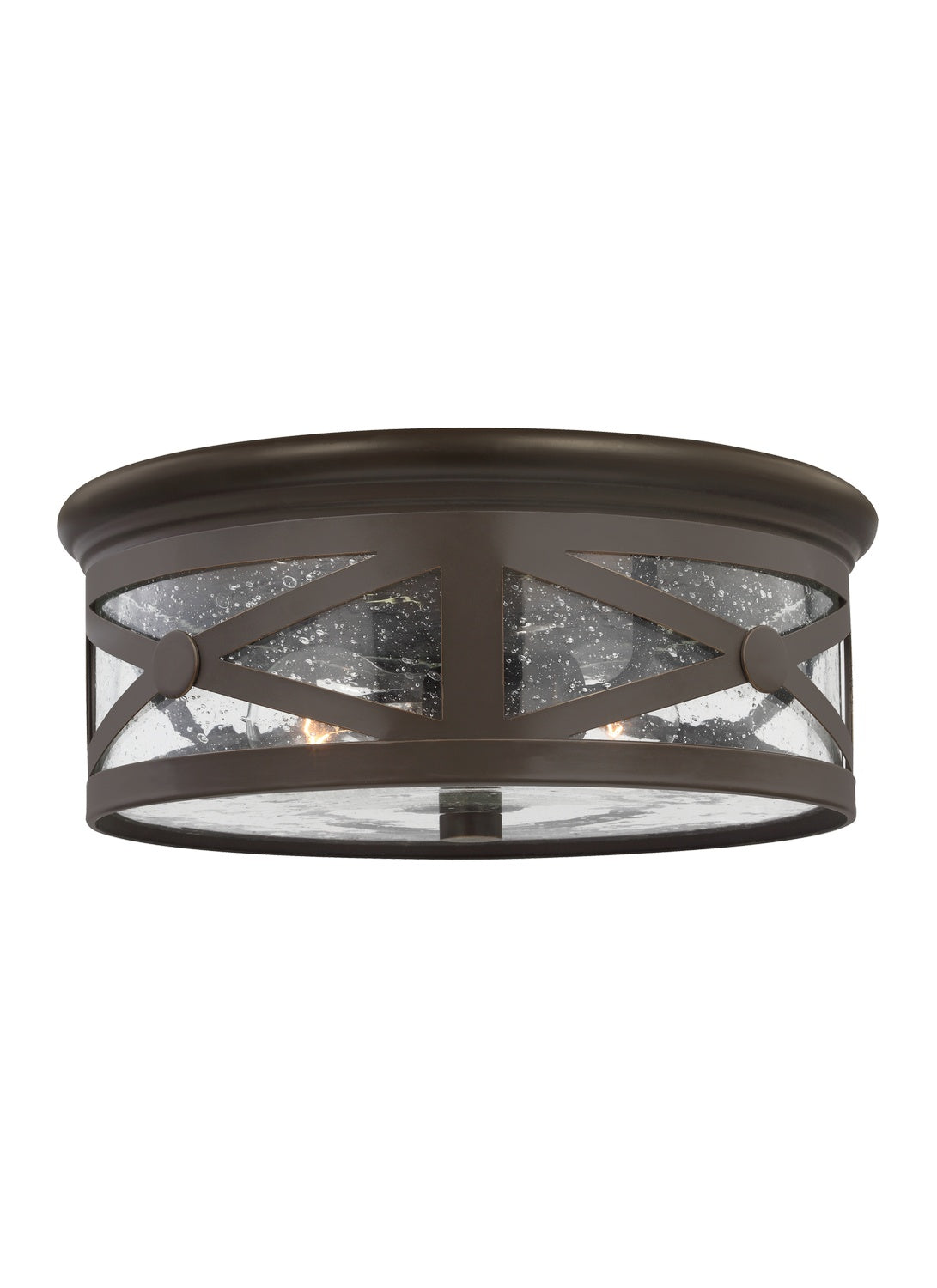  Lakeview 2-Light Outdoor Ceiling Flush Mount