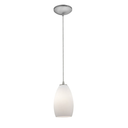  Champagne 1-Light Cable Hung Pendant