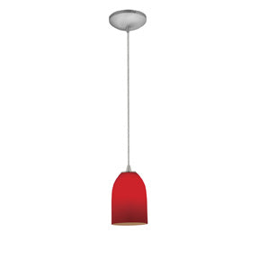  Champagne 1-Light Cable Hung Pendant