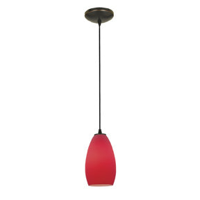  Champagne 1-Light Cable Hung Pendant