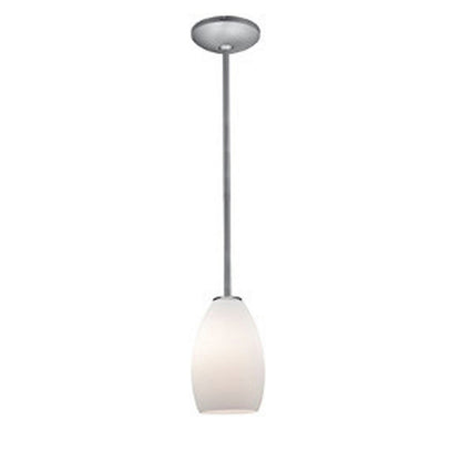  Champagne 1-Light Downrod Pendant