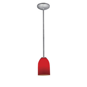  Champagne 1-Light Downrod Pendant