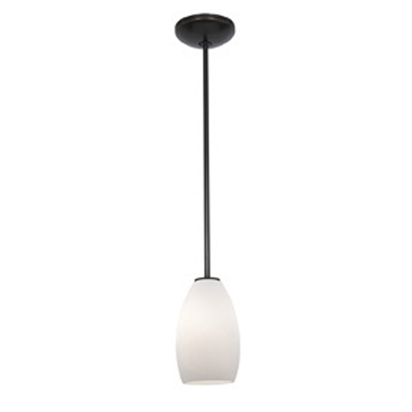  Champagne 1-Light Downrod Pendant