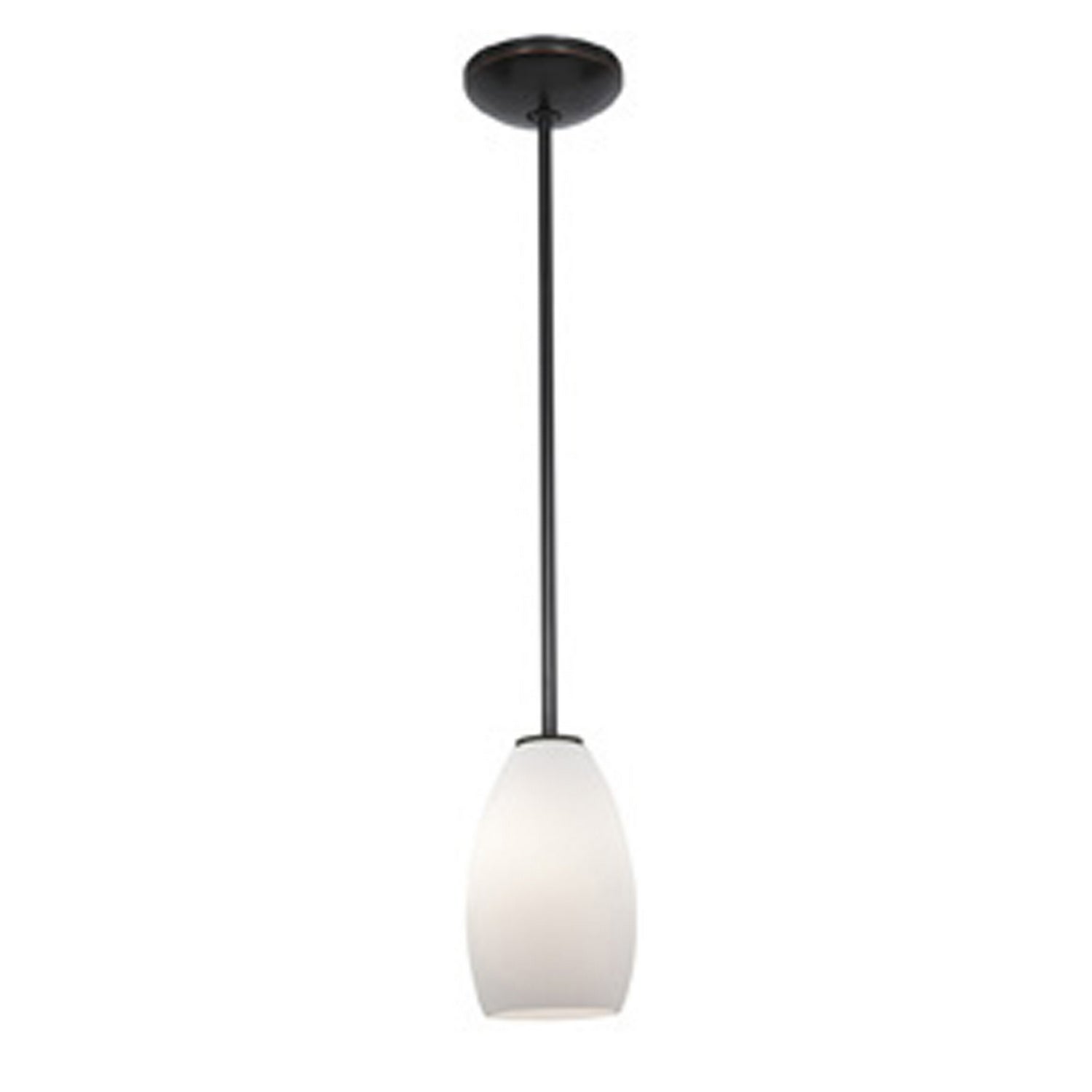  Champagne 1-Light Downrod Pendant