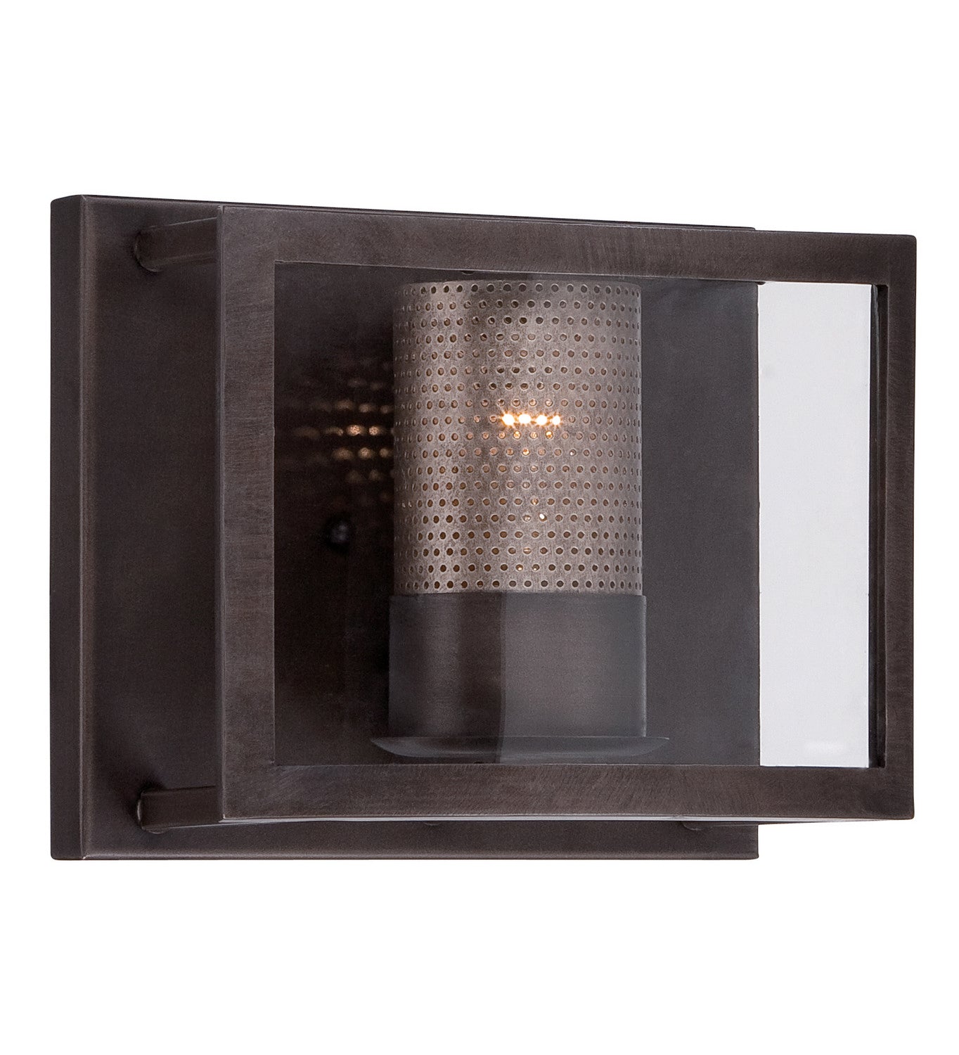  Jackson 1-Light Bath Fixture In Rustic Bronze