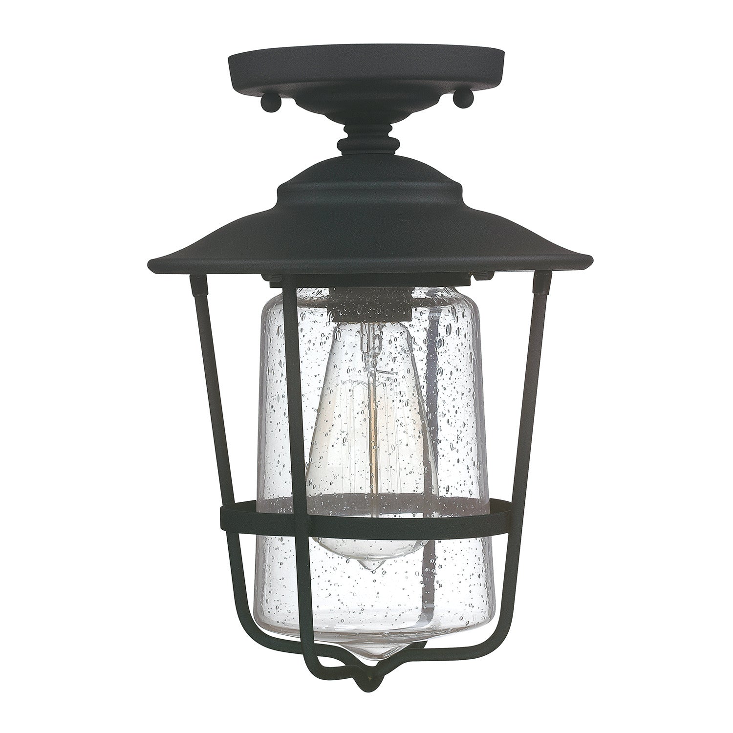  Creekside 1-Light Outdoor Semi-Flush