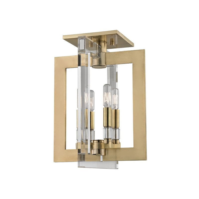  Wellington 4-Light Flush Mount