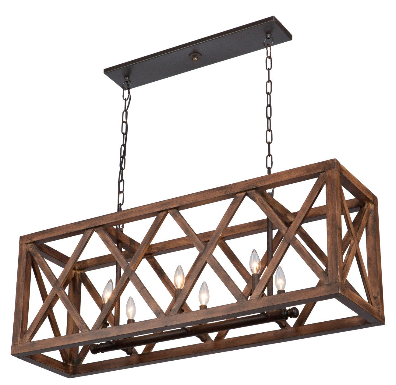  Collingwood Island Light In Walnut Brown