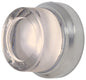  Comet 1 Light LED Wall Sconce (Convertible To Flush Mount) In Brushed Stainless Steel