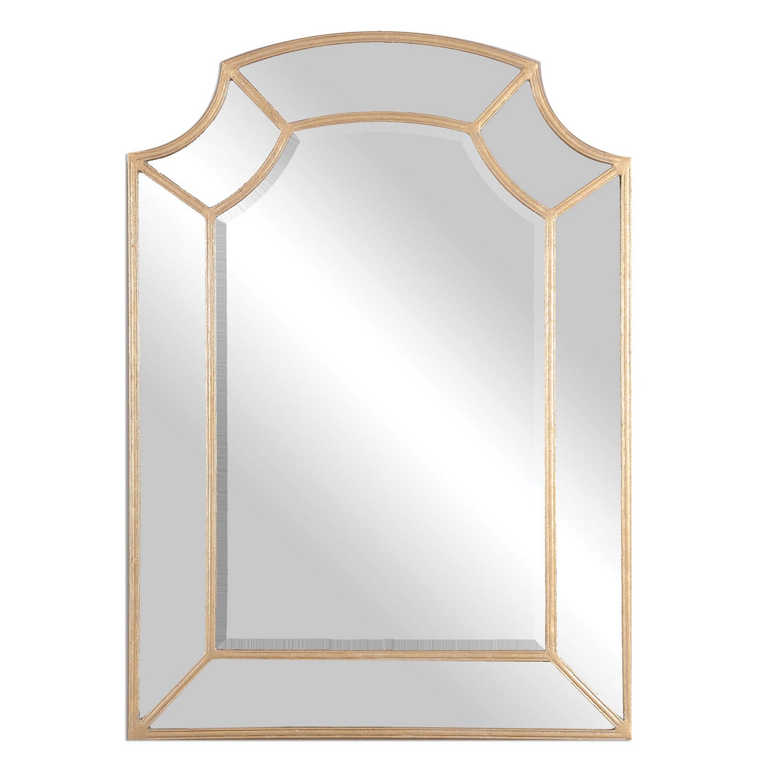  Uttermost's Francoli Gold Arch Mirror Designed By Grace Feyock