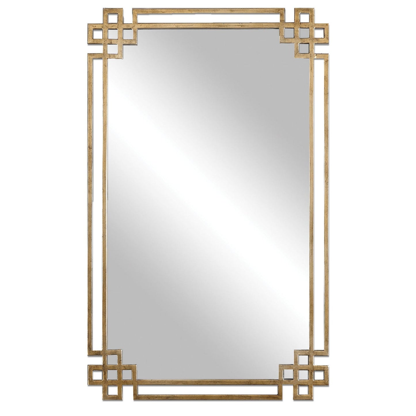  Uttermost's Devoll Antique Gold Mirror