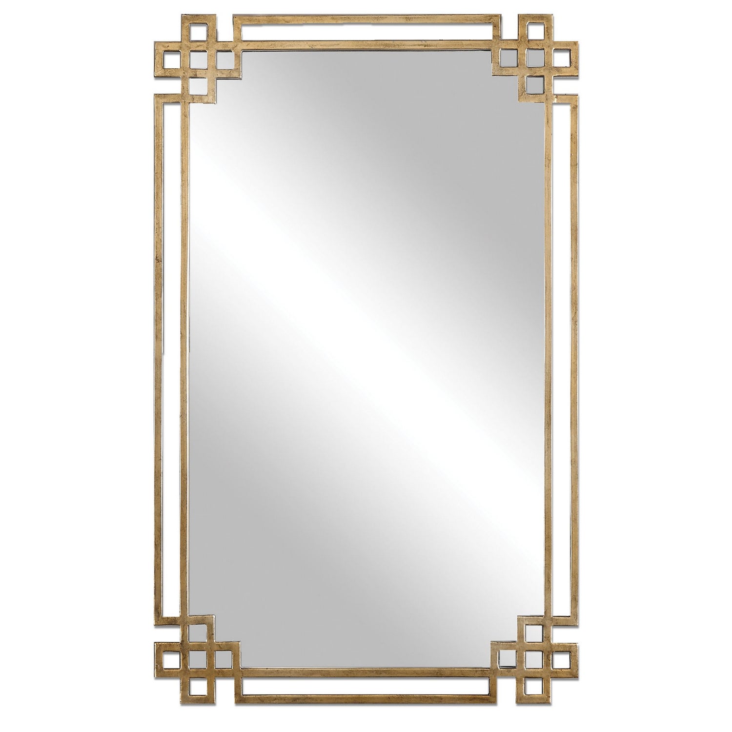  Uttermost's Devoll Antique Gold Mirror