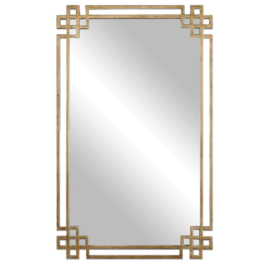  Uttermost's Devoll Antique Gold Mirror